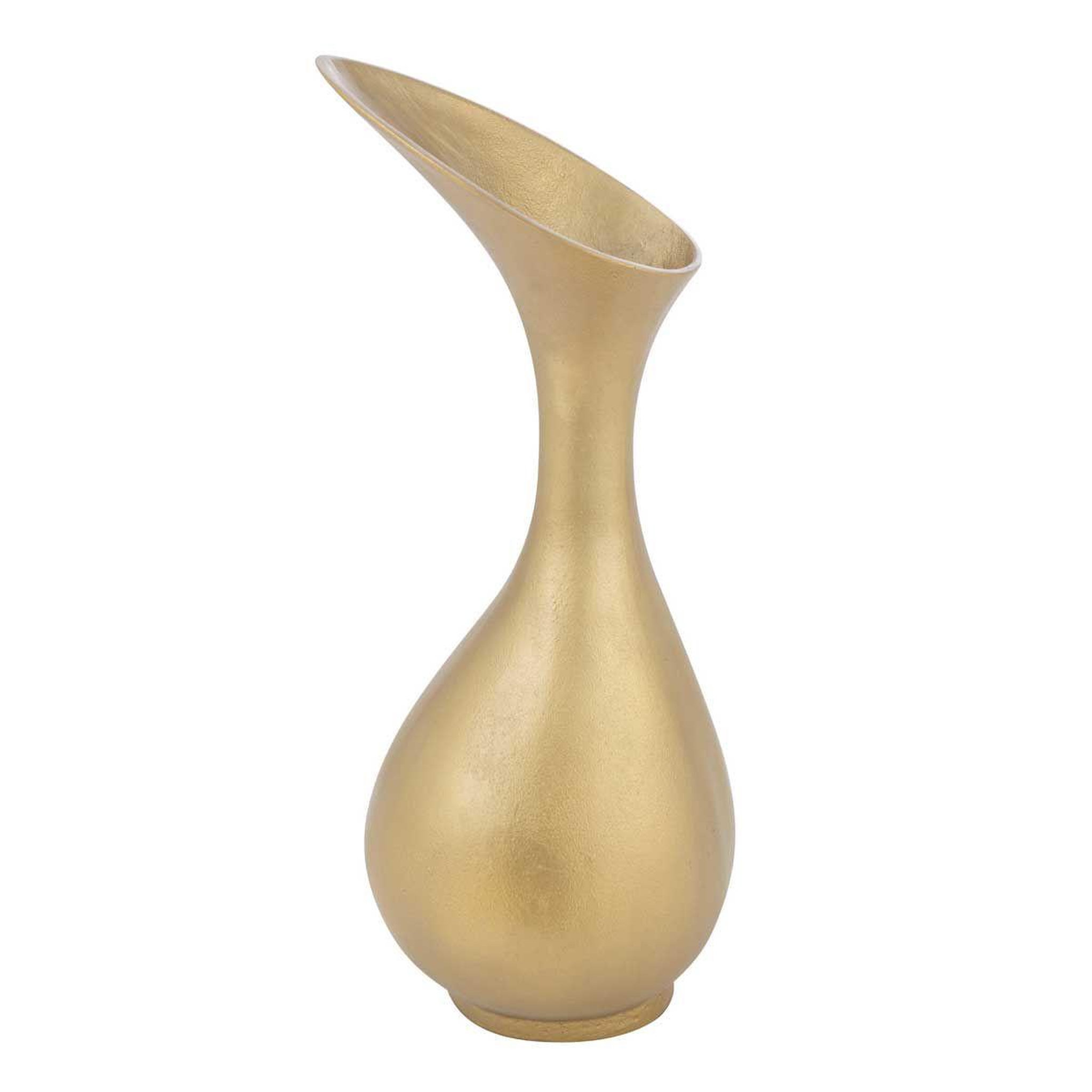 J-LINE Vase design en aluminium  olivia  60cm or