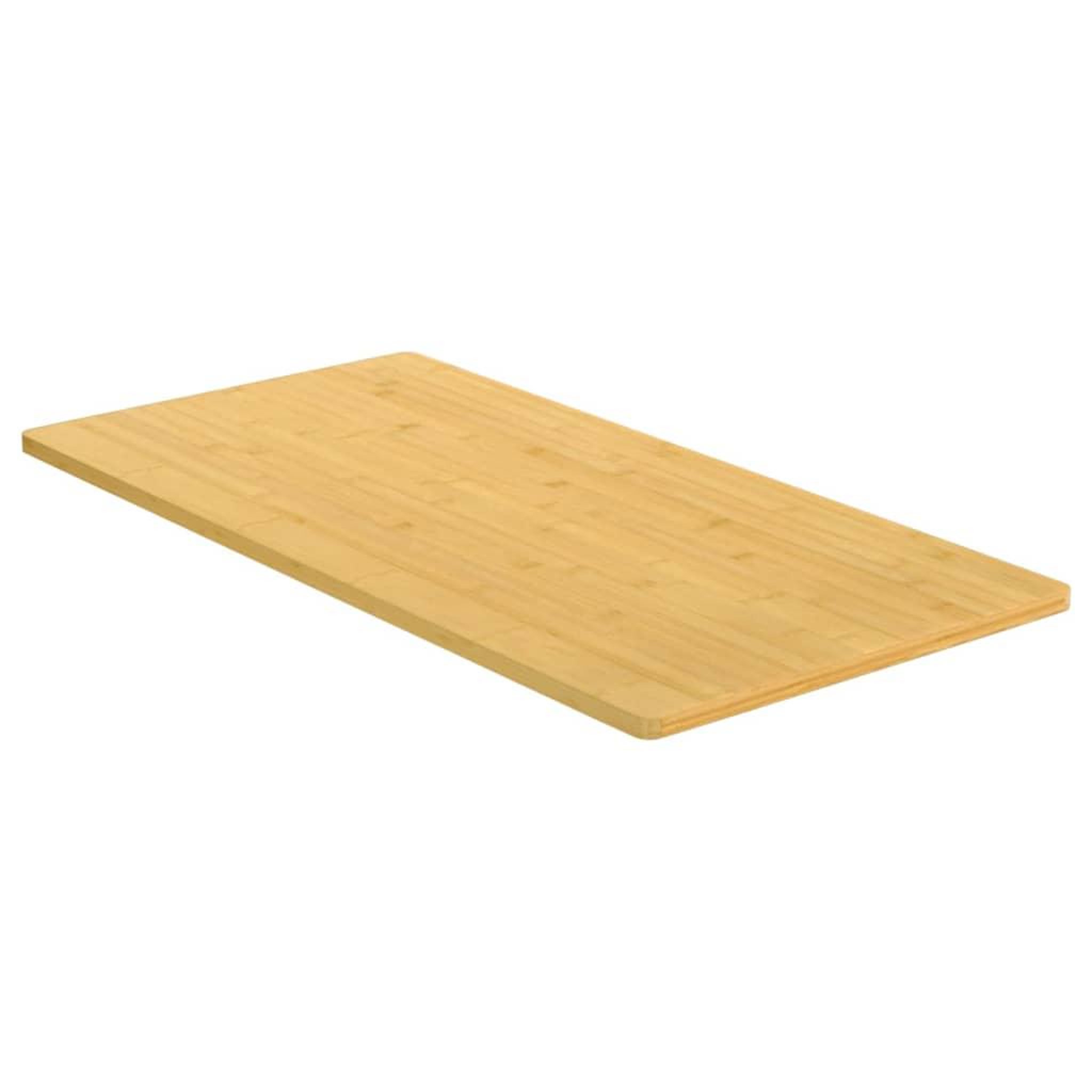 Voir la diapositive 2 : VIDAXL Dessus de table 40x80x1,5 cm bambou