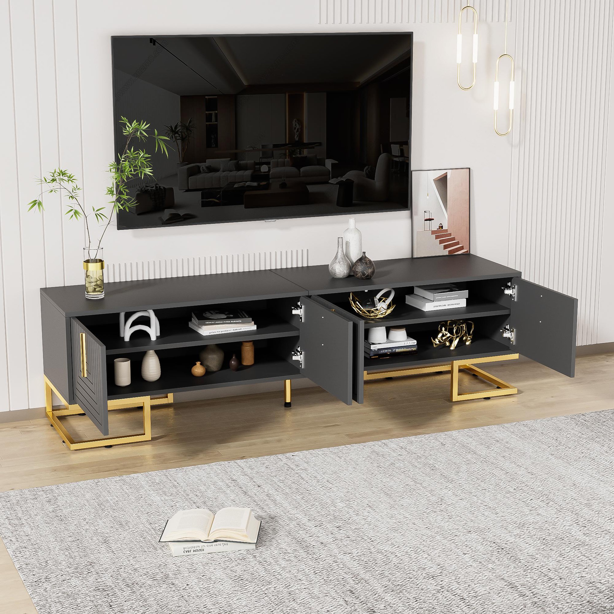 Voir la diapositive 5 : MERAX Meuble tv