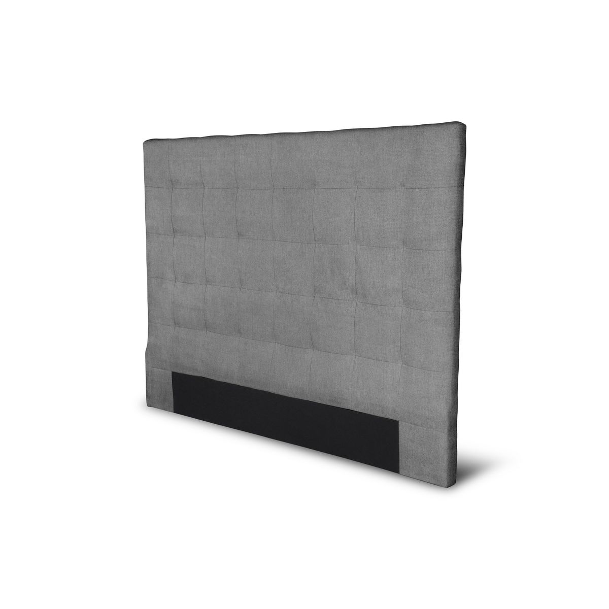 Tête de lit capitonnée en tissu pour lit 140 x 190 cm MIKKELI