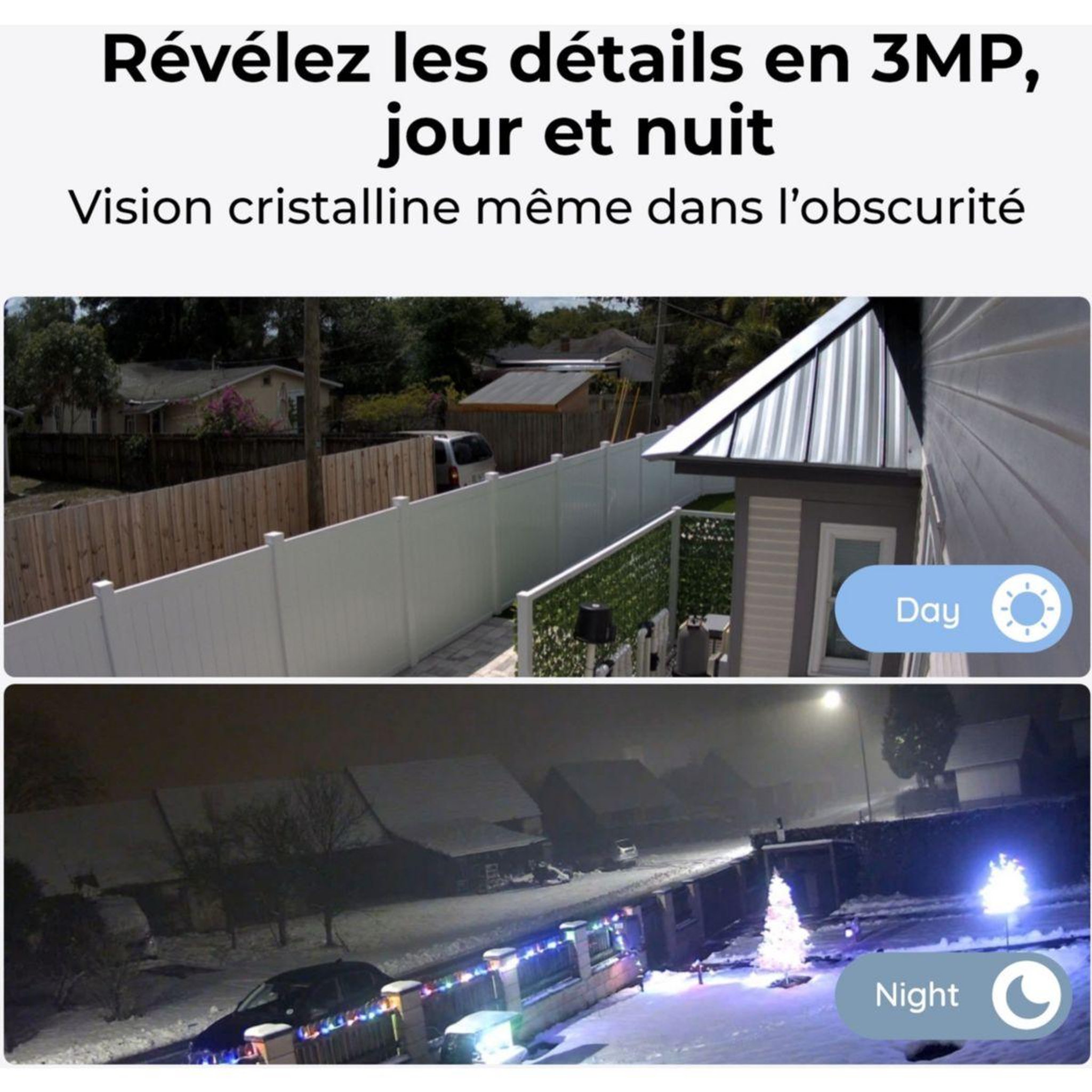 Voir la diapositive 4 : REOLINK Caméra de surveillance b310 blanche + panneau solaire
