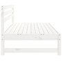 Voir la diapositive 5 : VIDAXL Canapes centraux de jardin 2pcs blanc 120x80 cm bois pin massif