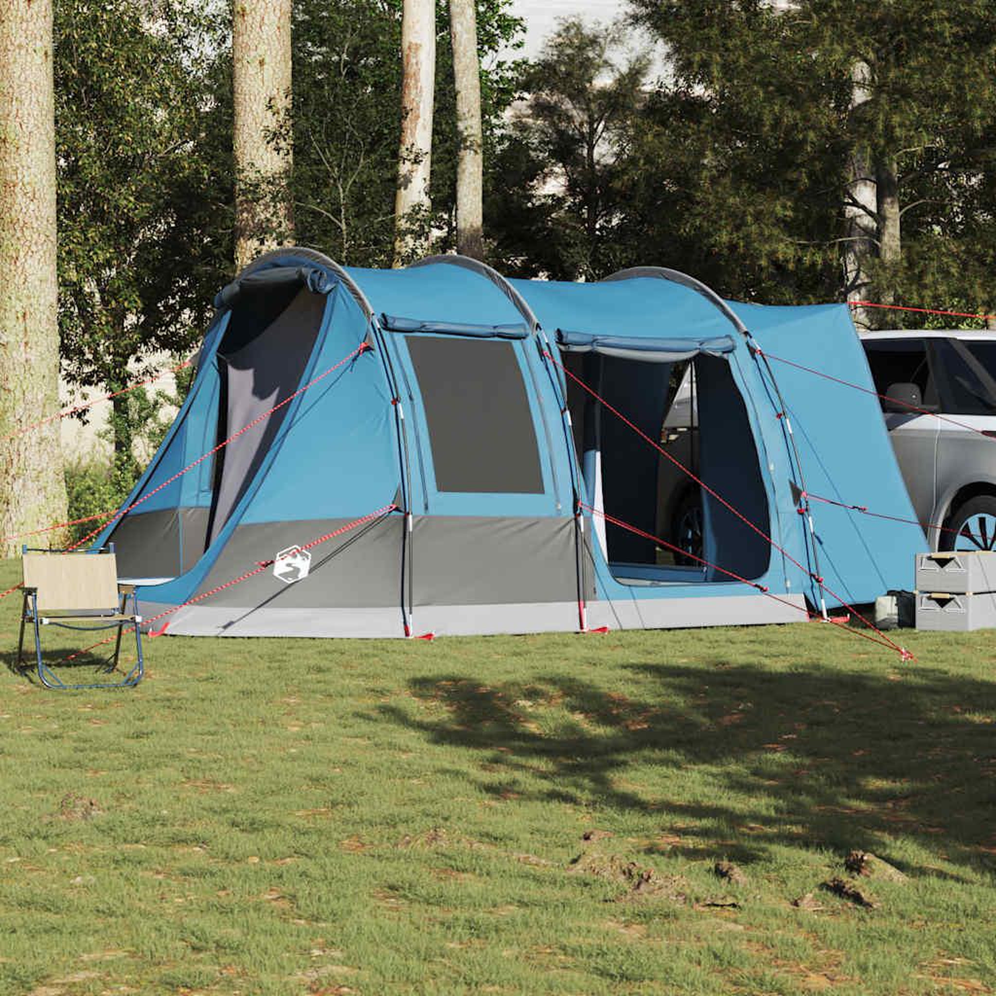 Voir la diapositive 3 : VIDAXL Tente de voiture 2 personnes bleu impermeable