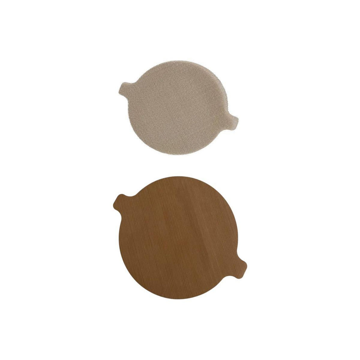 NOSTIK Feuille 2 Set pour Airfryer rond