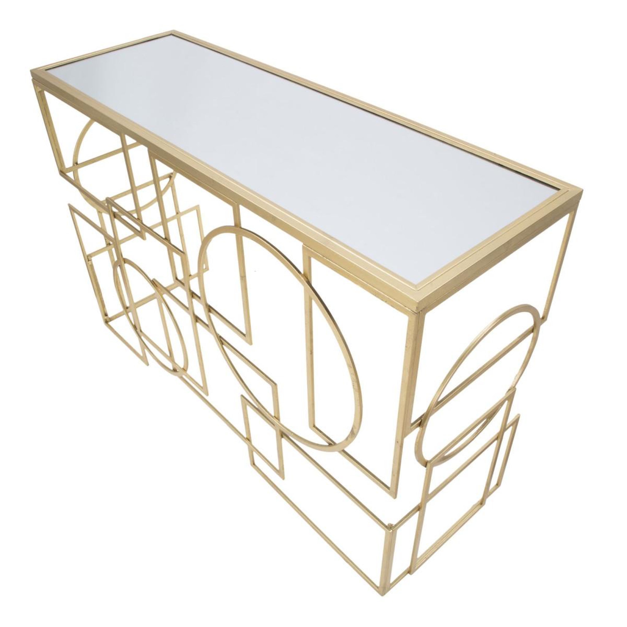 Voir la diapositive 3 : Paris Prix Console design en métal  marie  120cm or