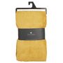 Voir la diapositive 3 : ATMOSPHERA Plaid en Microfibre uni - 230x180 cm - Jaune Ocre