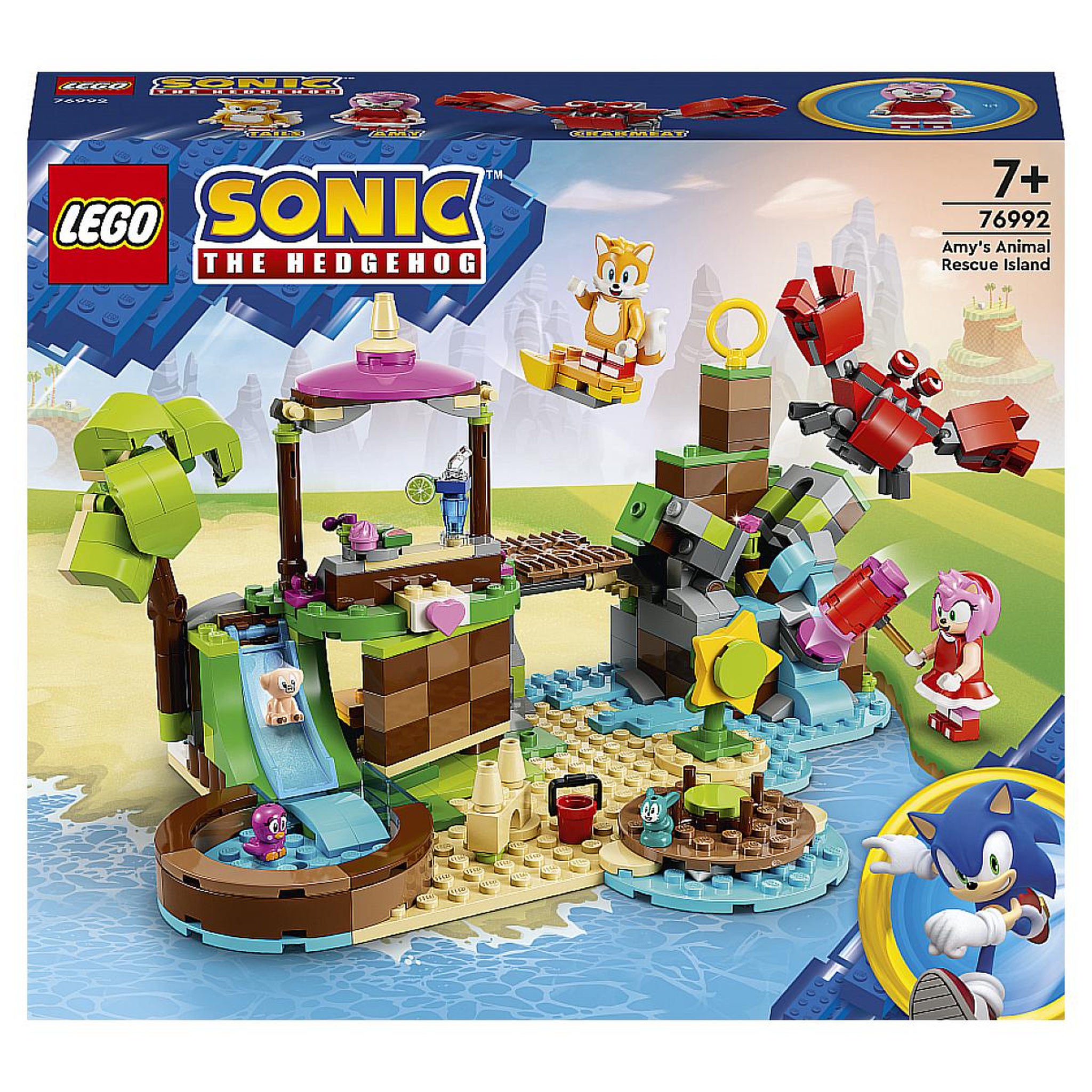 LEGO 76992 L ile de sauvetage des animaux d Amy ®