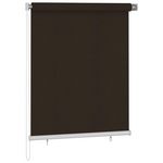 VIDAXL Store roulant d'exterieur 120x140 cm Marron