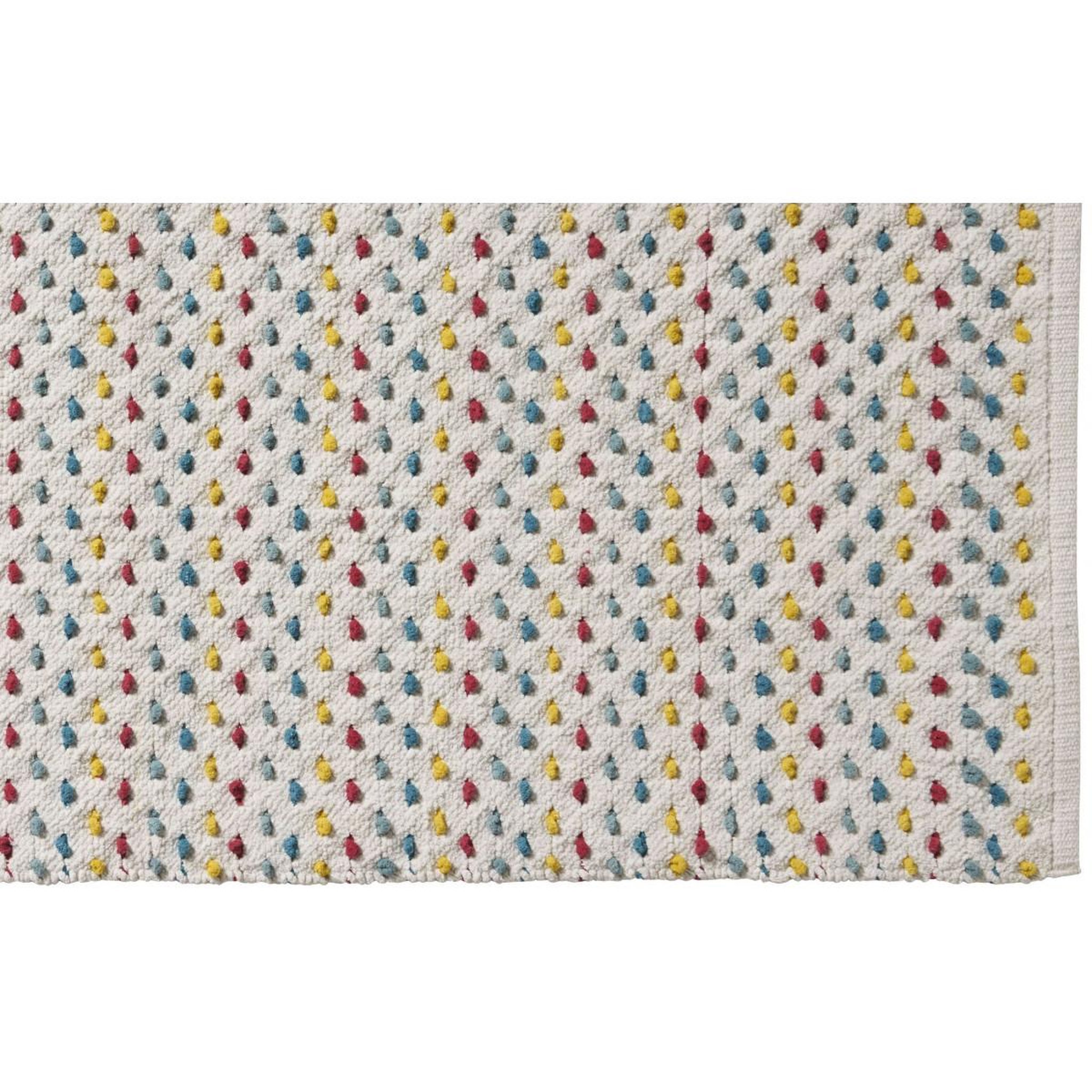 Voir la diapositive 4 : GUY LEVASSEUR Tapis de bain déco en coton chenille 60x120cm