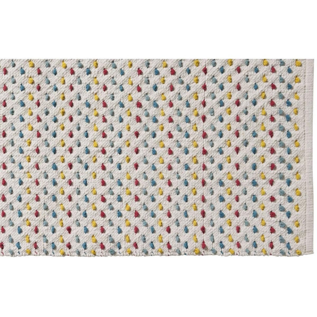GUY LEVASSEUR Tapis de bain déco en coton chenille 60x120cm