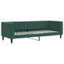 Voir la diapositive 2 : VIDAXL Lit de repos sans matelas vert fonce 80x200 cm velours