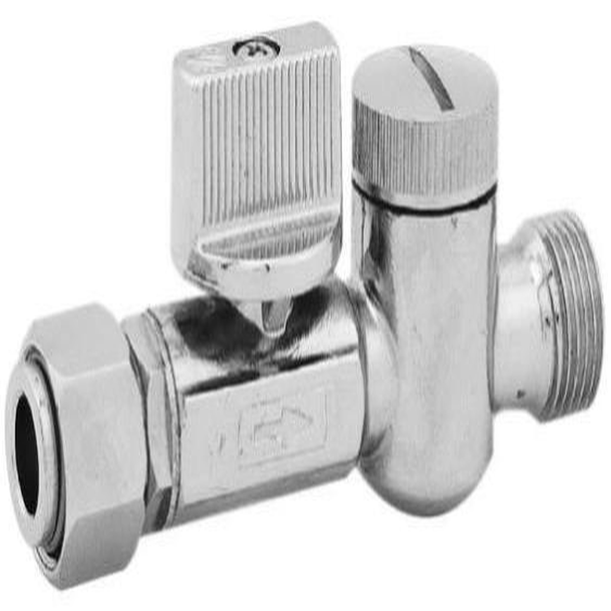 CENTRALE BRICO Vanne d'arrêt avec filtre, mâle / femelle 12 x 17 mm 12 x 17 mm