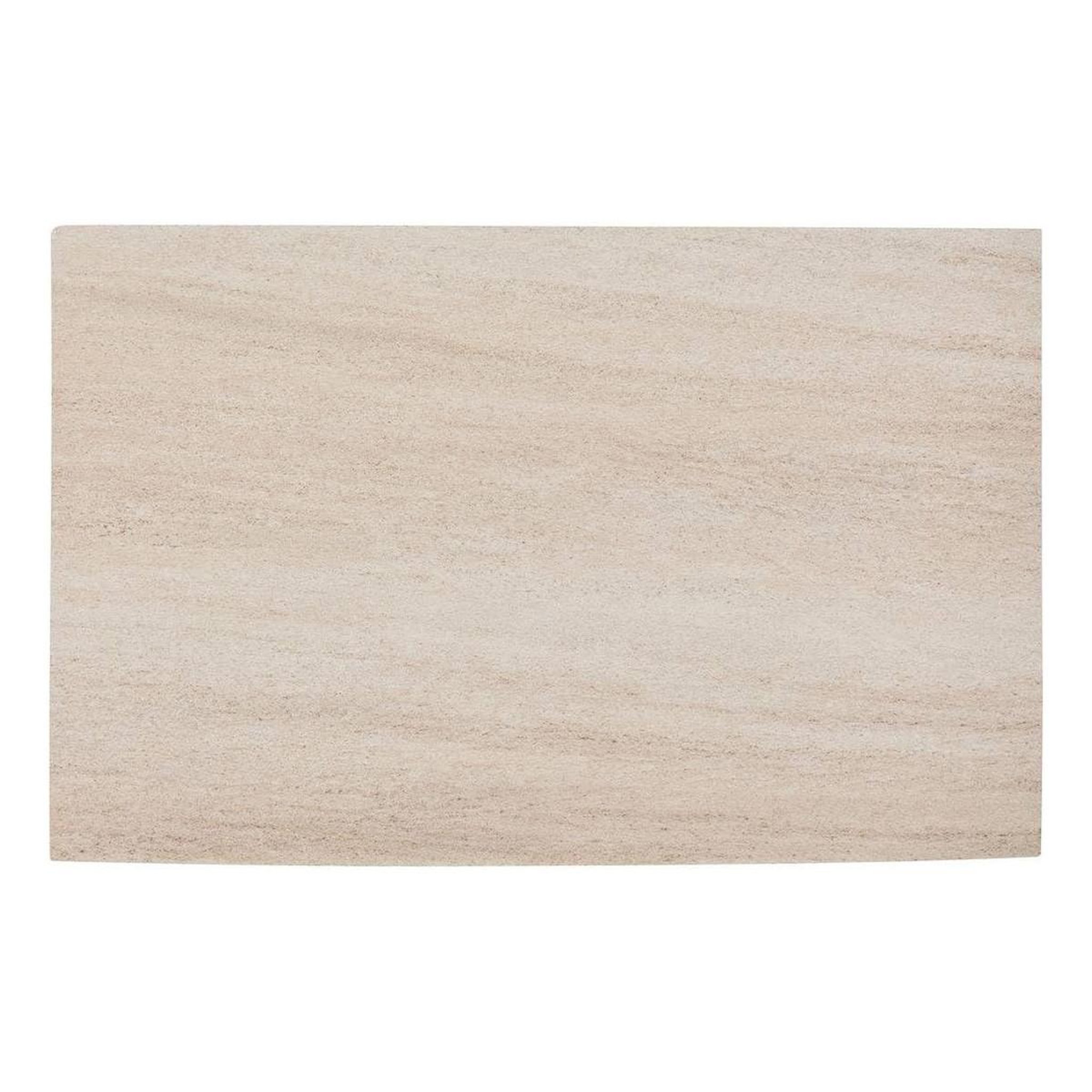 SECRET DE GOURMET Set de table  authentique  30x45cm travertin