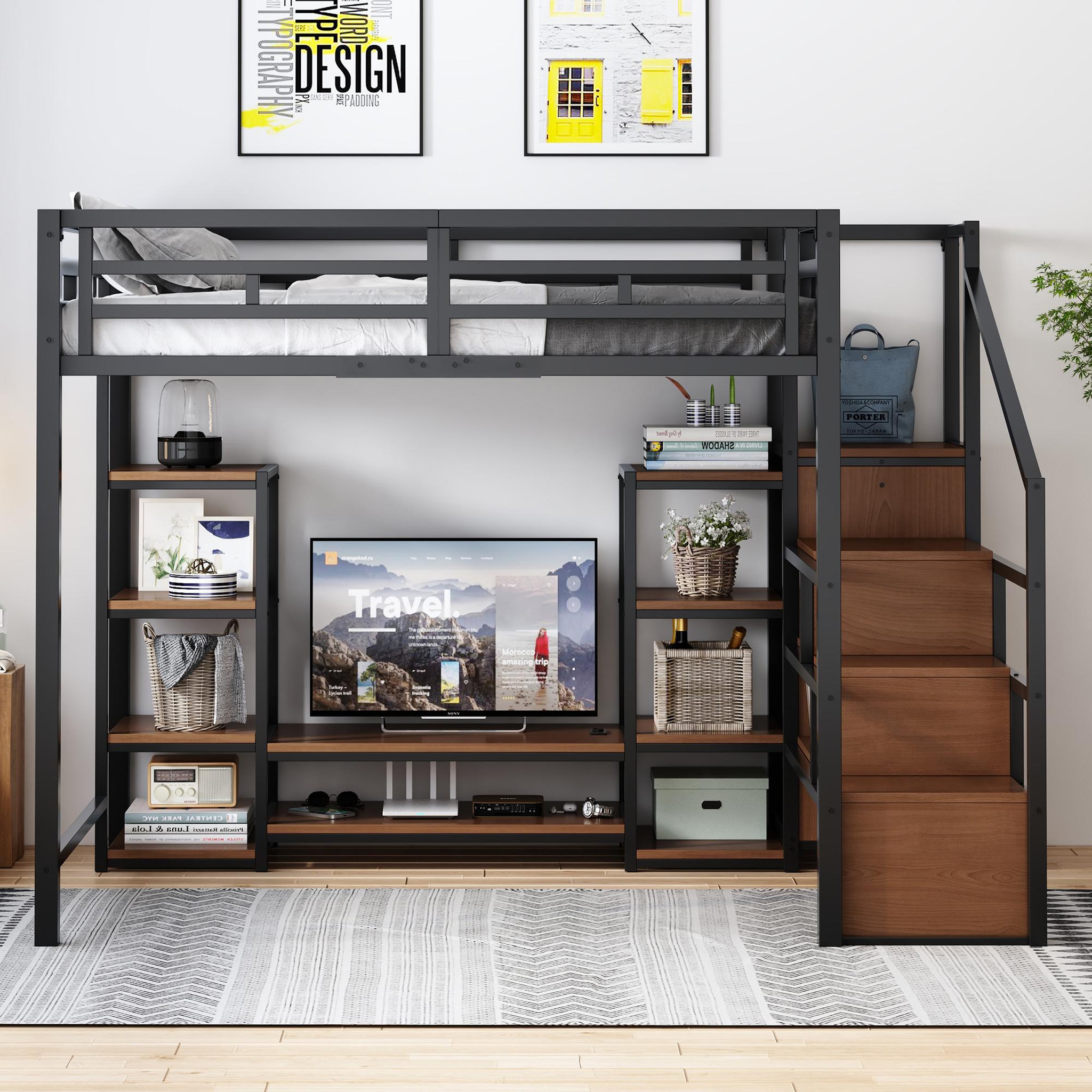 Voir la diapositive 2 : MERAX Lit mezzanine