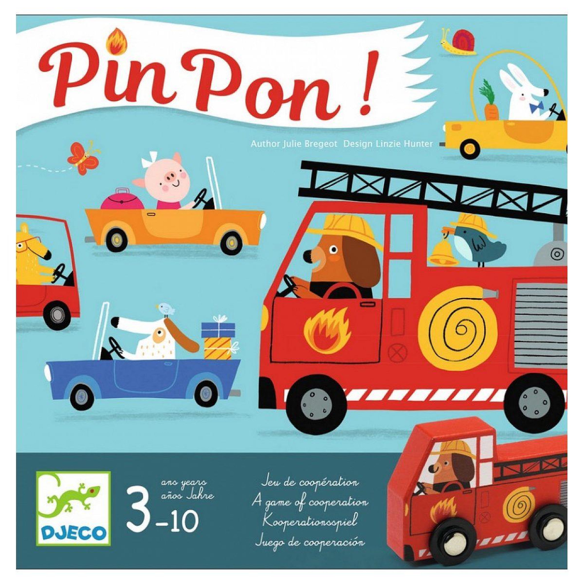 Voir la diapositive 2 : Djeco Jeu cooperatif pin pon