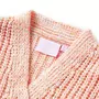 VIDAXL Cardigan pour enfants tricote rose melange 140