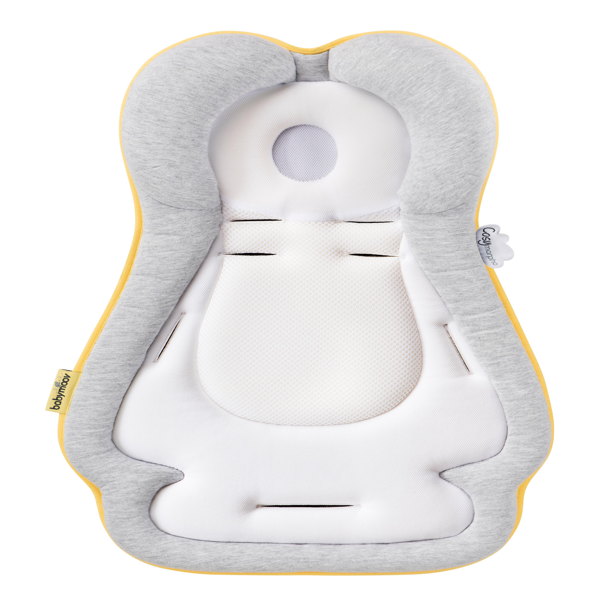 Voir la diapositive 1 : BABYMOOV Coussin réducteur Cosymorpho - Blanc
