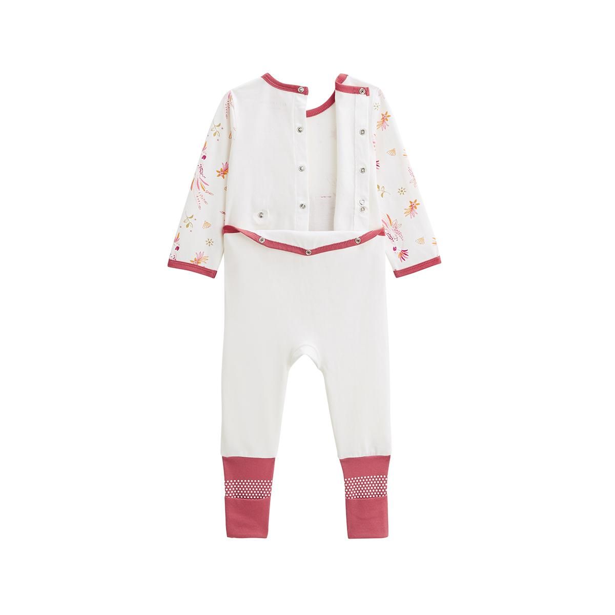 Petit Béguin Pyjama bébé à pieds retroussables Fiesta