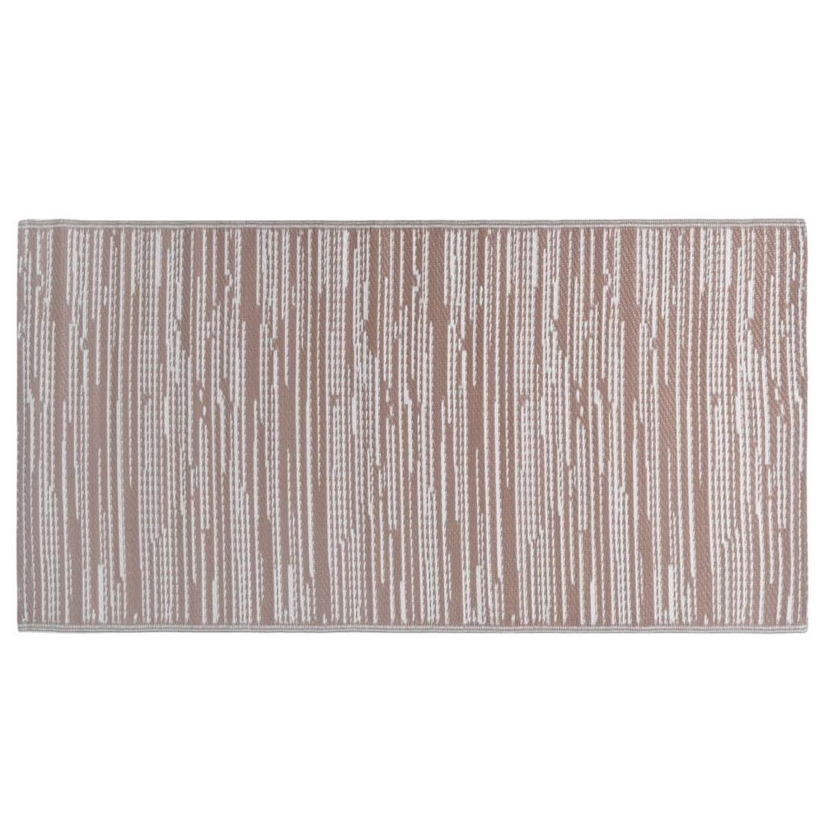 VIDAXL Tapis d'exterieur ARAKIL marron 80x150 cm PP