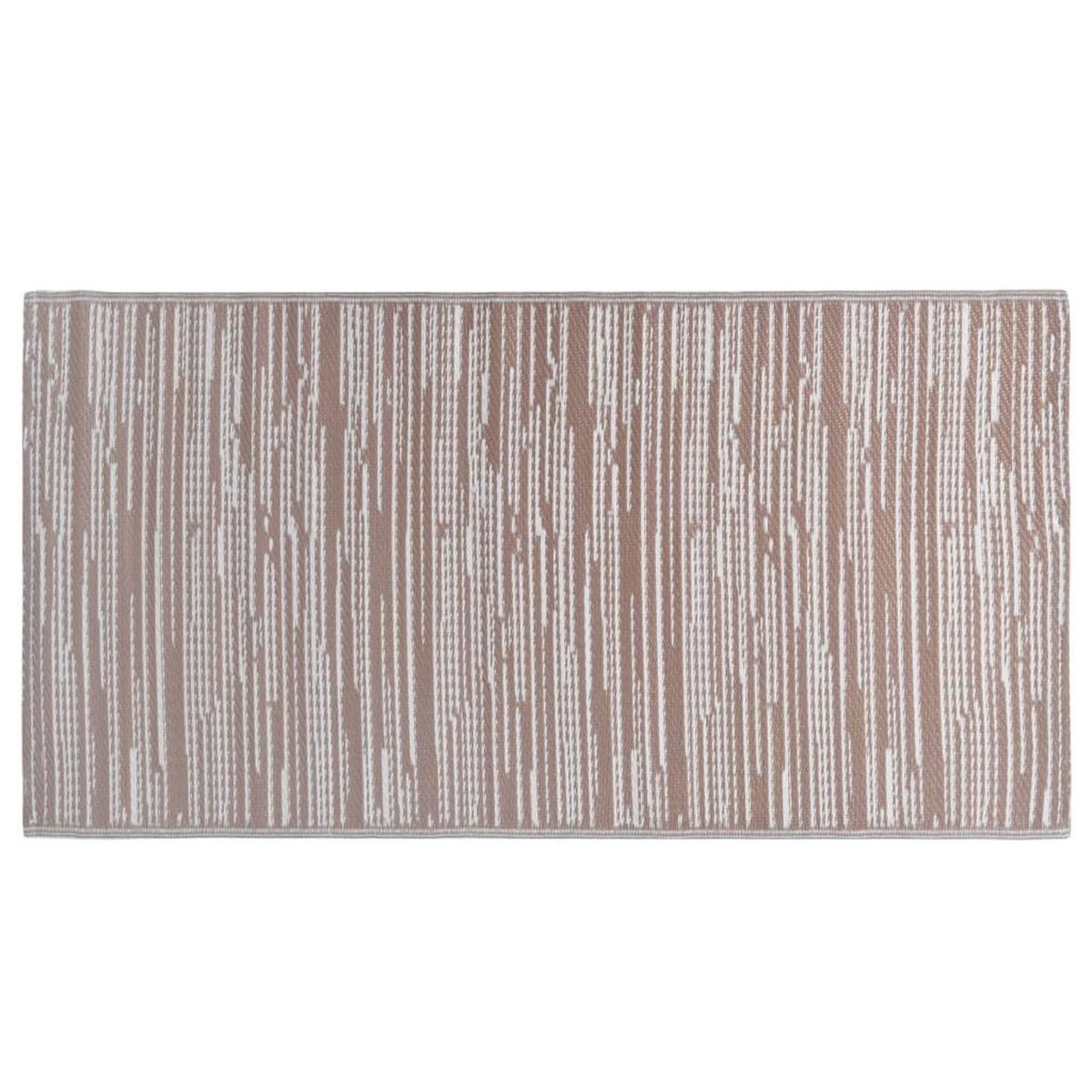 VIDAXL Tapis d'exterieur ARAKIL marron 80x150 cm PP