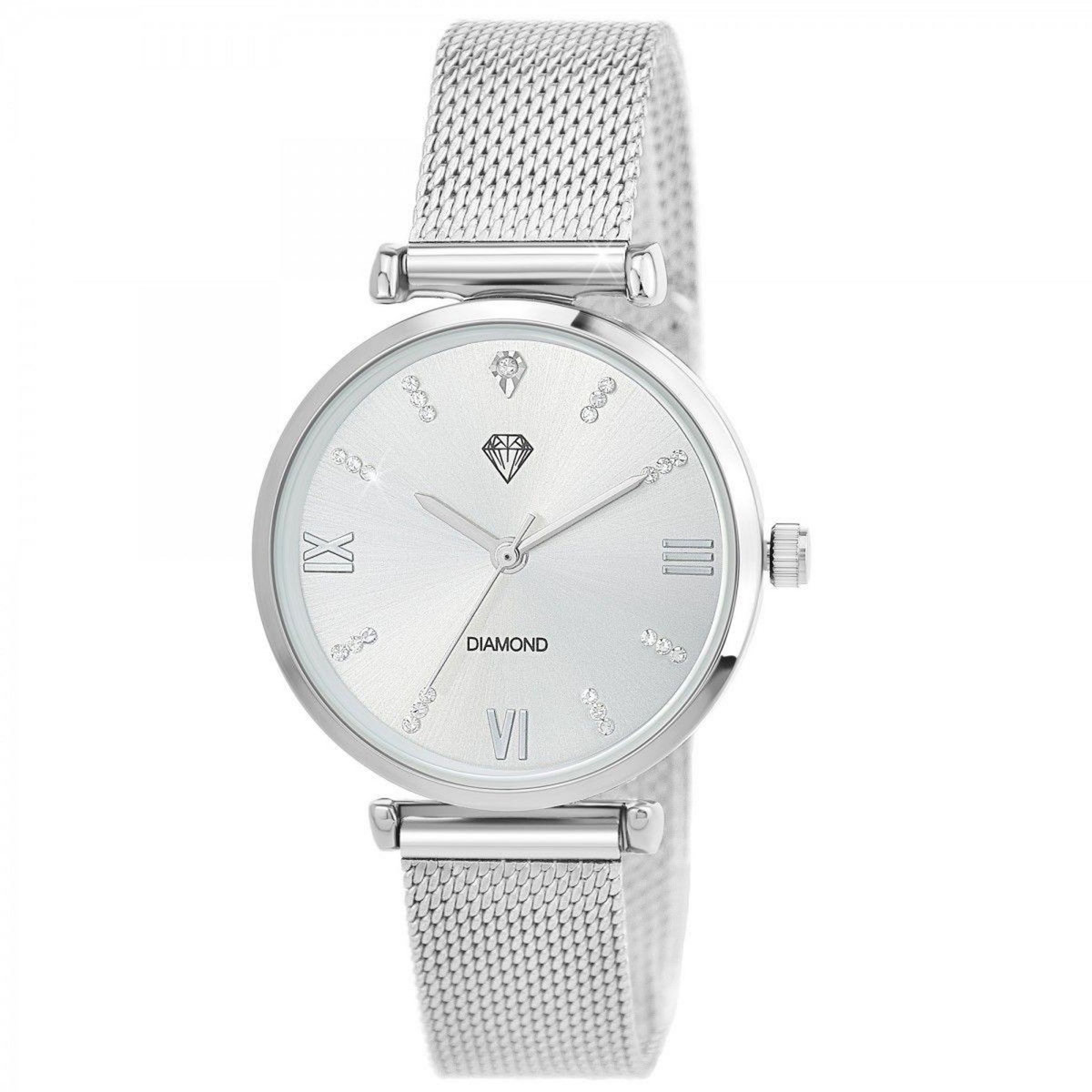 SC CRYSTAL Montre Cynthia élégante SC Crystal ornée de Cristaux scintillants