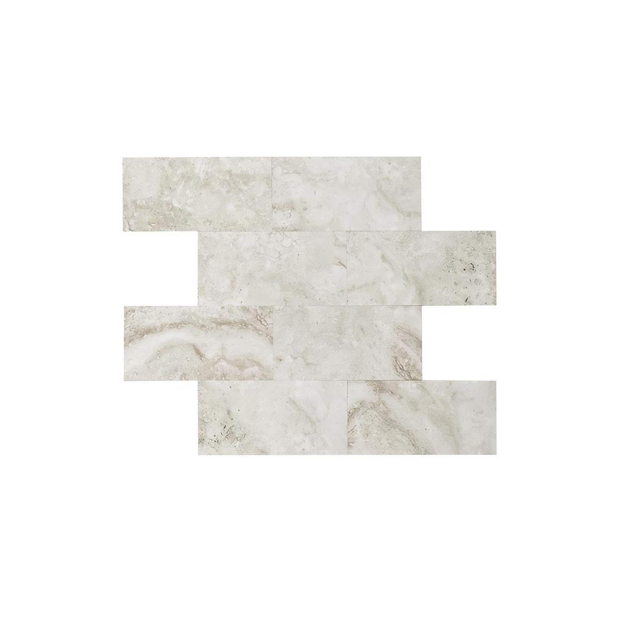 Je cherche une idee Crédence adhésive  travertin  38cm blanc