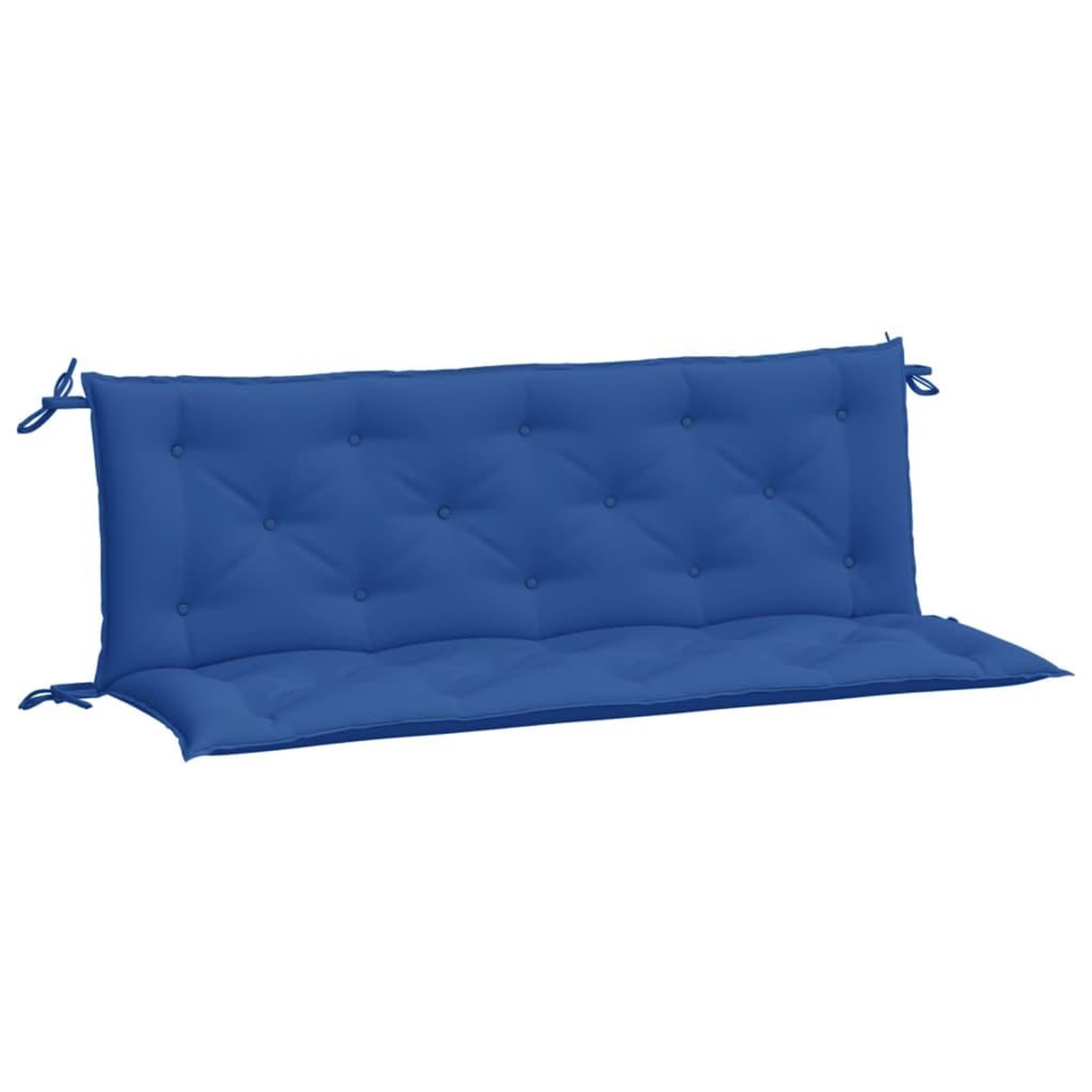 Voir la diapositive 2 : VIDAXL Coussins de banc jardin lot de 2 bleu 150x50x7 cm tissu Oxford