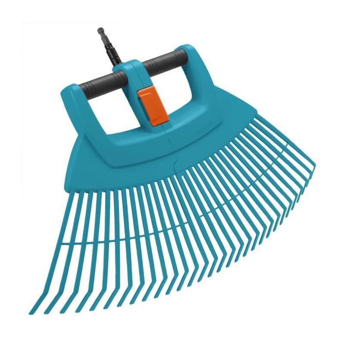 Gardena GARDENA Balai a gazon 2 en 1 XXL 77cm Combisystem - Plastique renforce - 32 dents - Ratissage herbe - Garantie 25 ans 3107-20
