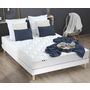 Voir la diapositive 2 : IDLITERIE Ensemble matelas 100% latex 3 zones et sommier Essentiel - qualité française