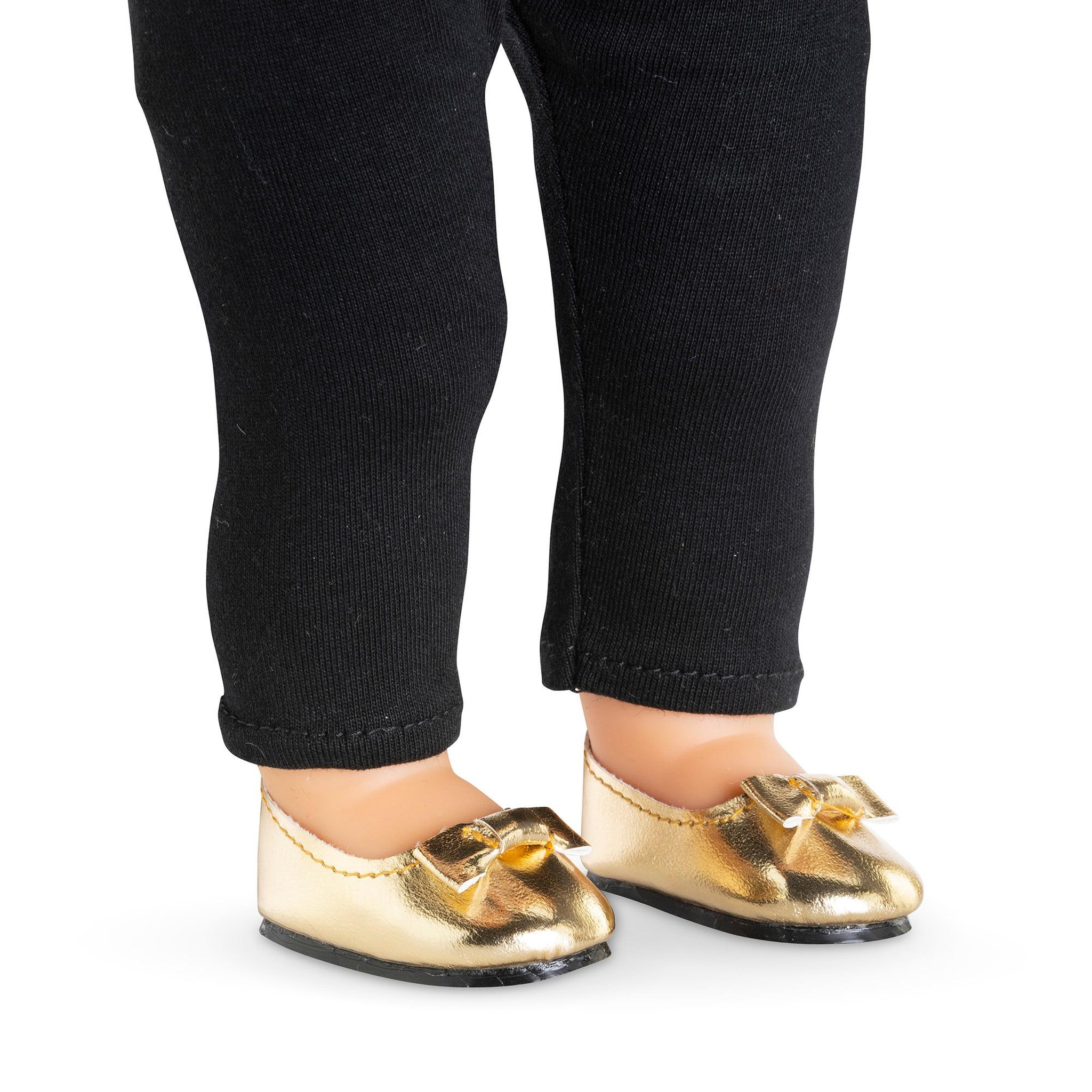 Voir la diapositive 2 : Corolle Ballerines dorées pour poupée ma Corolle
