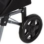 Voir la diapositive 5 : ATMOSPHERA Chariot de shopping 2 roues Aquarelle noir