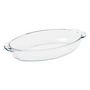 Voir la diapositive 3 : FIVE Plat à Four en Verre  Ovale  34cm Transparent