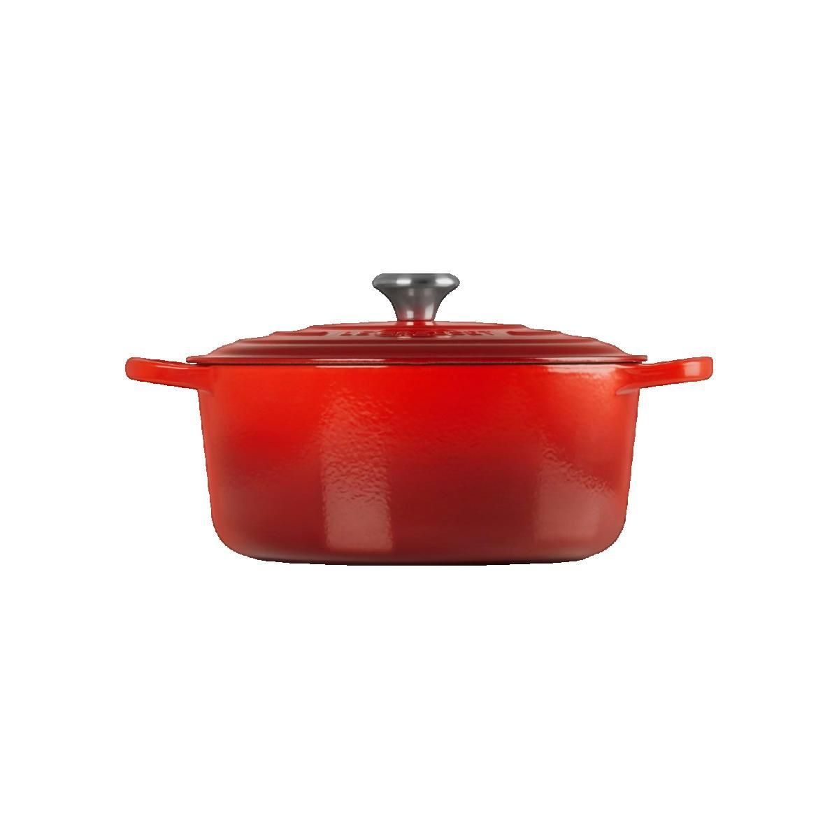Le Creuset Cocotte Le Creuset Ronde Signature 28 cm Cerise
