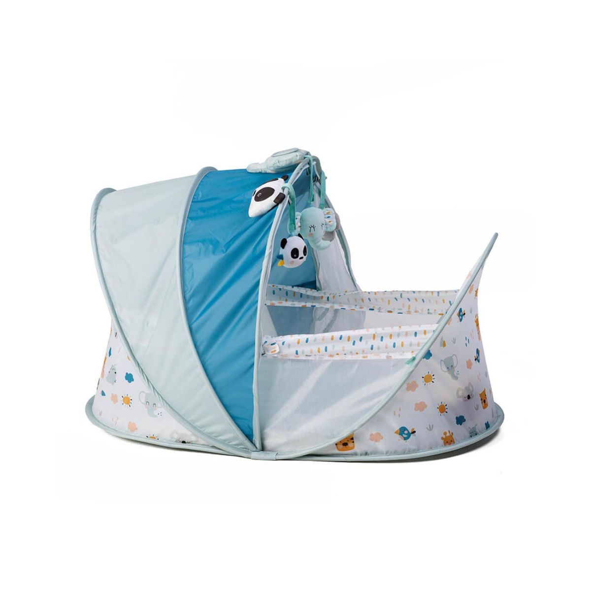 EUREKAKIDS Lit pliant bébé avec moustiquaire - De 0 à 6 ans