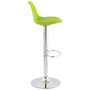 Voir la diapositive 3 : Paris Prix Tabouret de Bar  Queen  81-104cm Vert