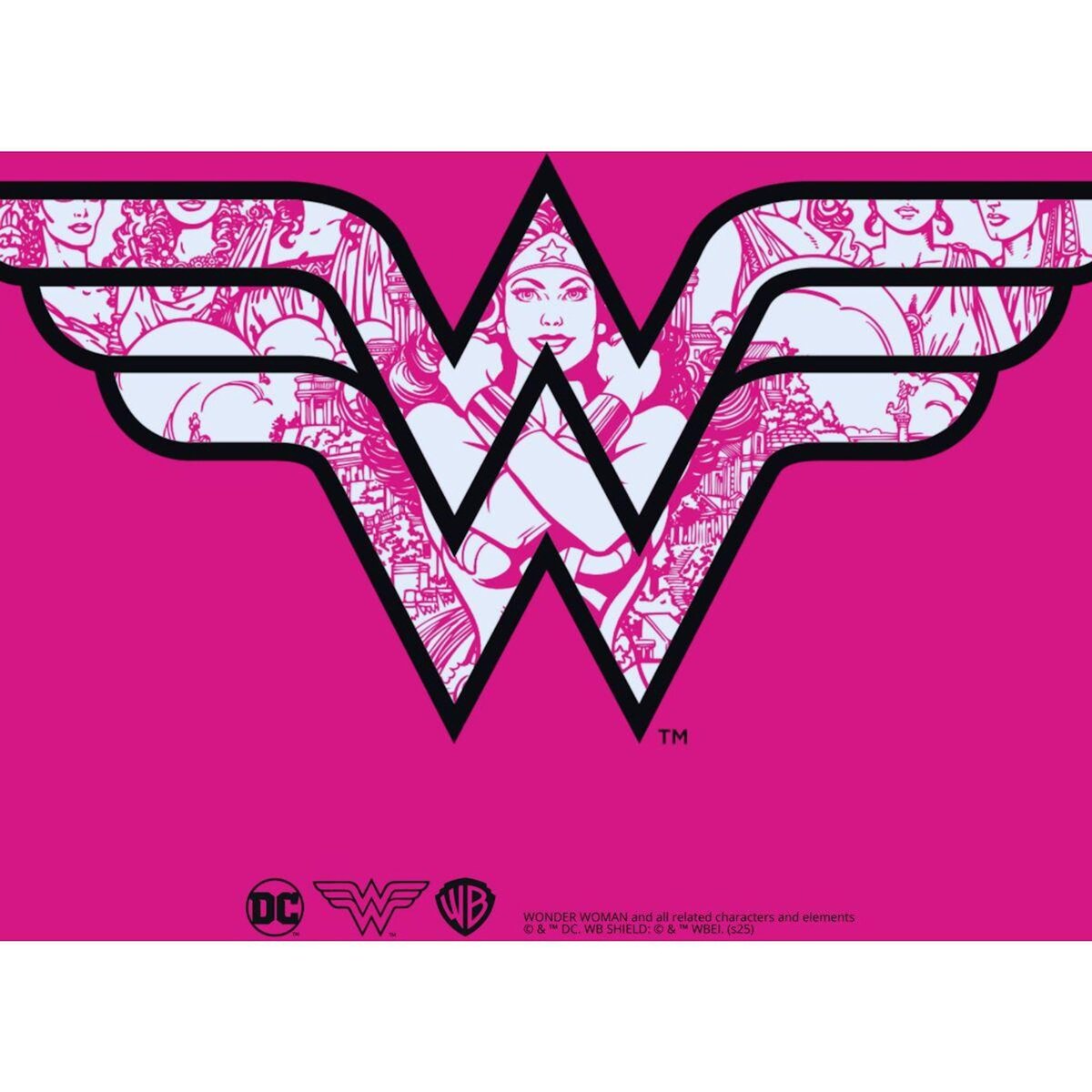LEXIP Tapis de souris X WARNER - WONDER WOMAN - PINK TAPIS L