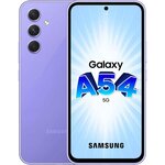 samsung smartphone galaxy a54 lavande 256go 5g