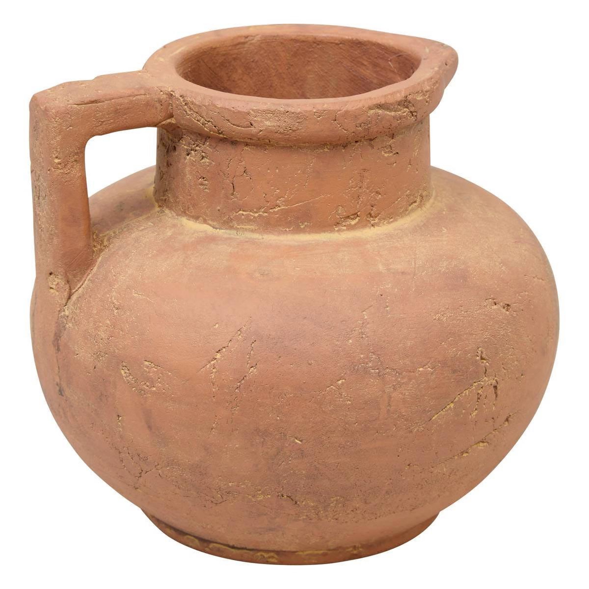 ATMOSPHERA Vase cruche en terre cuite  romia  18cm terracotta