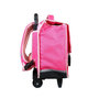 Voir la diapositive 3 : Bagtrotter BAGTROTTER Cartable à roulettes 38 cm Phileas Rose Danseuses