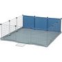 Voir la diapositive 4 : Zolux Enclos modulable - ZOLUX - Neo park - Parc pour petits animaux - Cochin d'inde - 105X105X35 - 1,10 m²