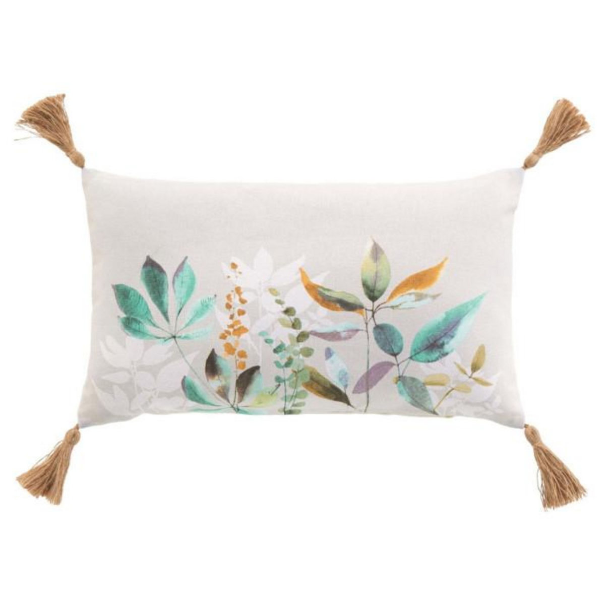 Paris Prix Coussin Déco à Pompons  Dilaris  30x50cm Multicolore