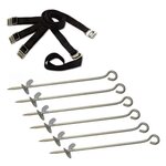 JUMP4FUN Kit de Fixation Trampoline 6Pcs