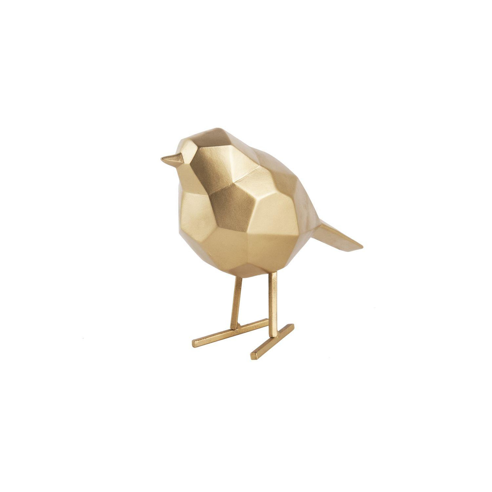 PRESENT TIME Statuette oiseau design origami small. Coloris disponibles : Jaune, Noir