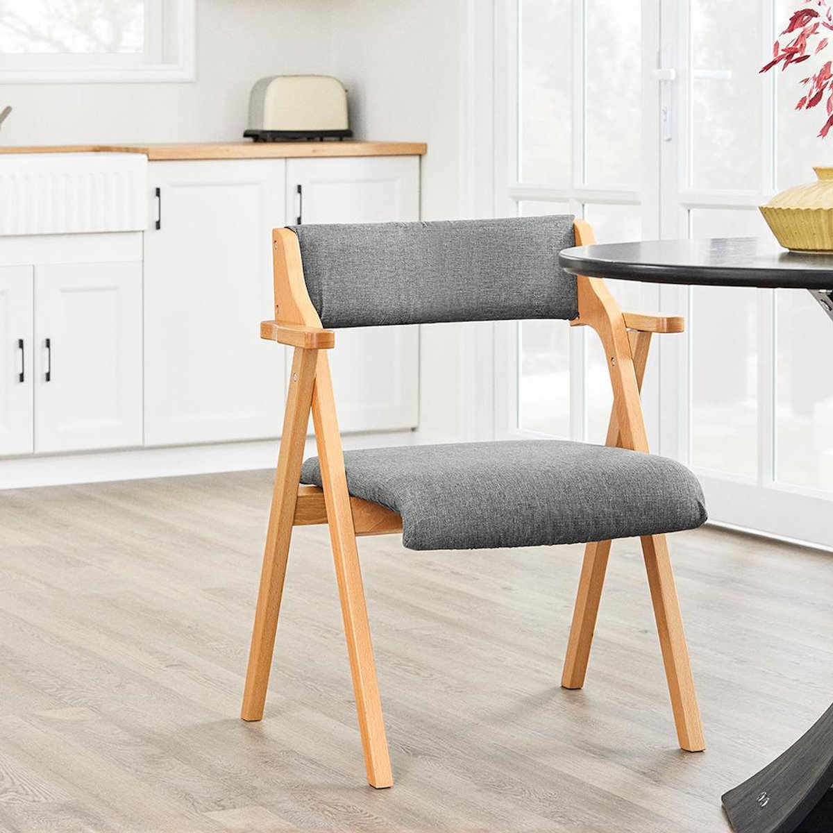 SOBUY SoBuy - Chaise Pliante gain de place - Nordique - FST98