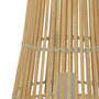 Voir la diapositive 2 : ATMOSPHERA Lampe bambou Mahe naturel H38