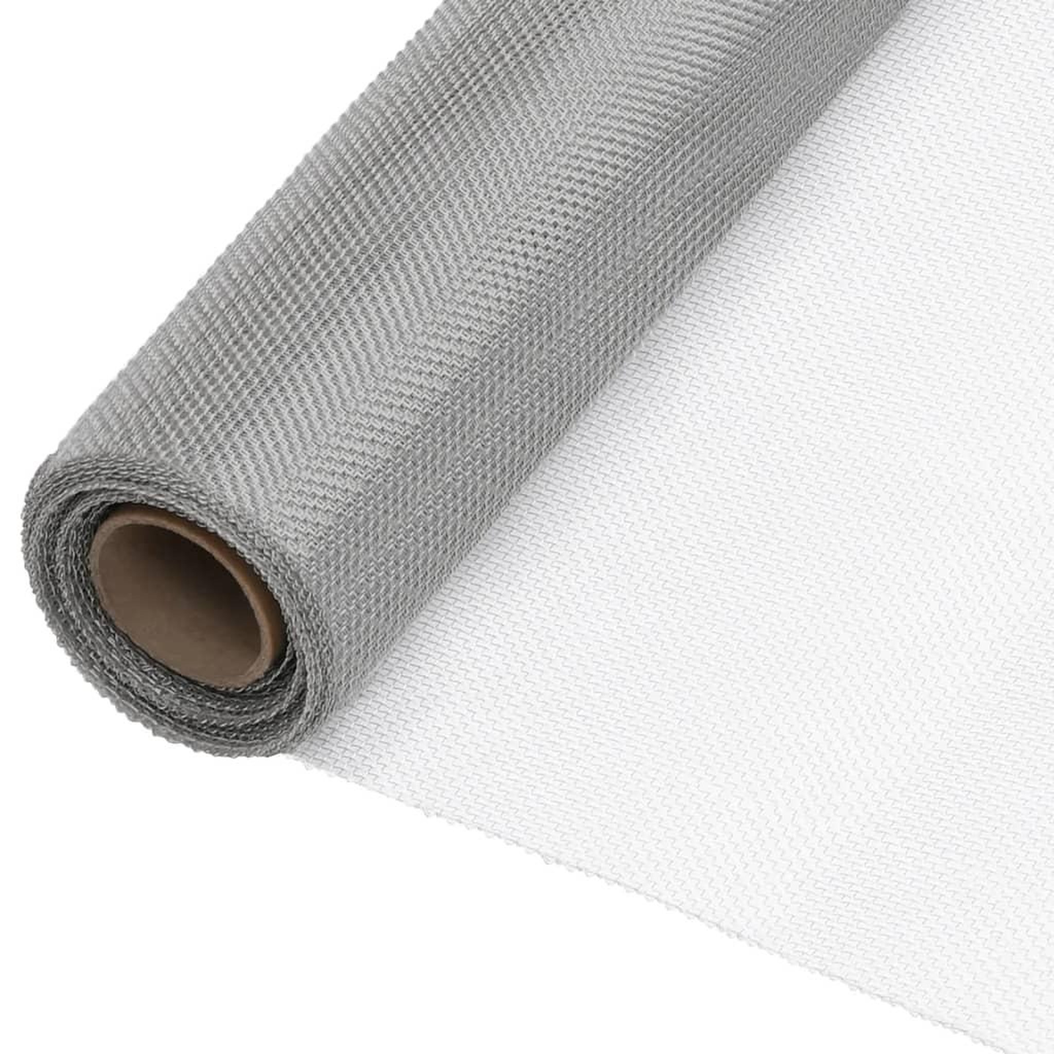 VIDAXL Ecran en treillis acier inoxydable 100x2000 cm argente