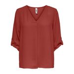 JACQUELINE DE YONG Blouse  Femme JDY DIVYA. Coloris disponibles : Rouge