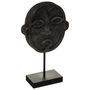 Voir la diapositive 1 : ATMOSPHERA Statuette Masque à Poser  Safari  19cm Noir