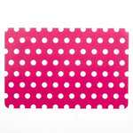 SECRET DE GOURMET Set de Table à Pois  Eva  43x28cm Rose