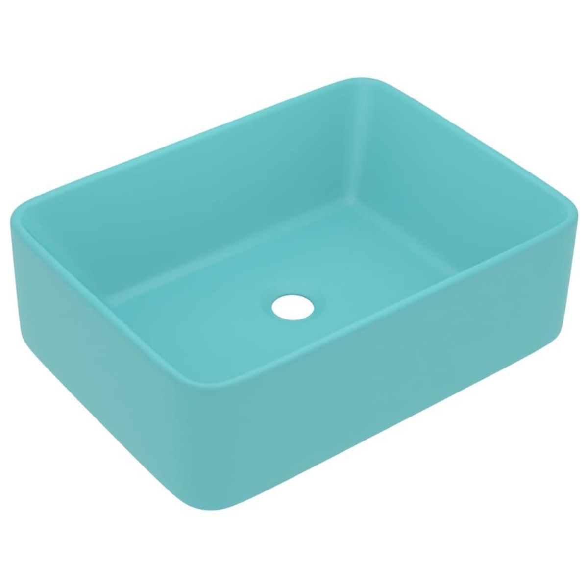 VIDAXL Lavabo de luxe Vert clair mat 41x30x12 cm Ceramique